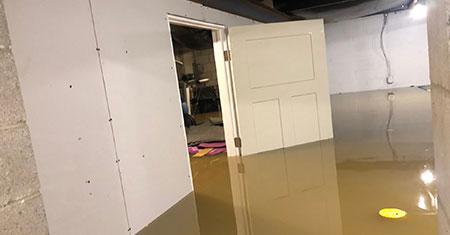 Flooded Basement Flooded Basement