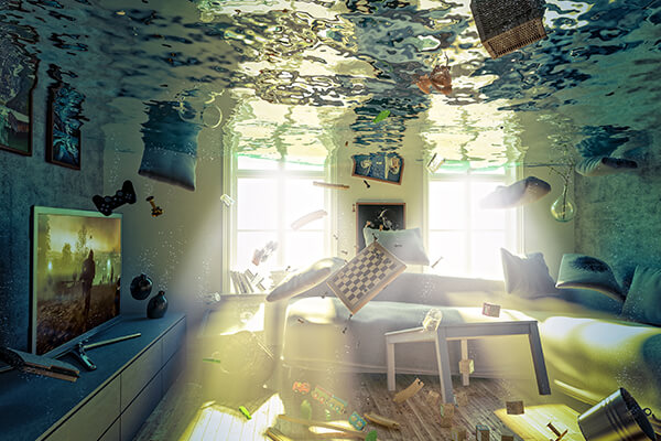 Flooded Home Water Damage Restoration in Wausau, WI