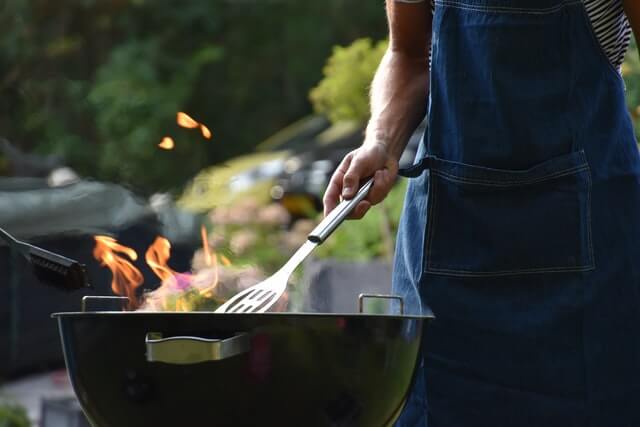 A man and a grill.