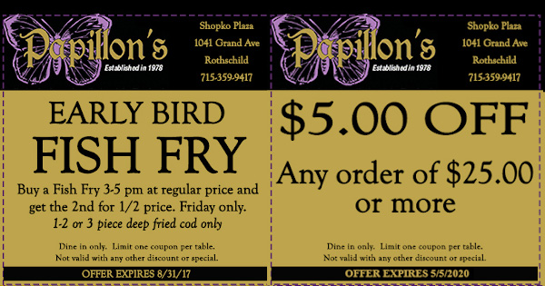 Food & Drink Coupons for Wausau Area