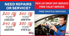 Automotive Coupons in Wausau Area
