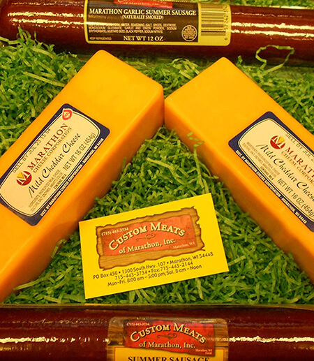 Cheese and Sausage Gift Boxes